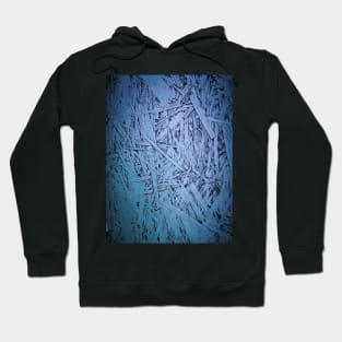 BRIGHT VIBRANT BLUE PARTICLES Hoodie